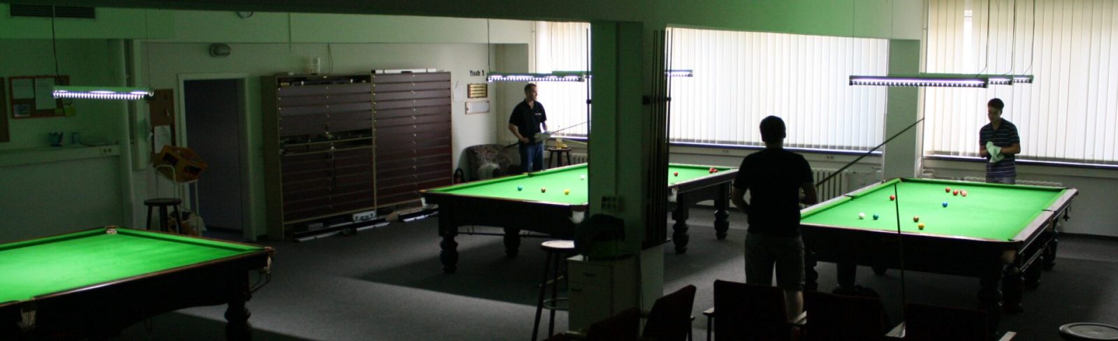 Snooker table in our club