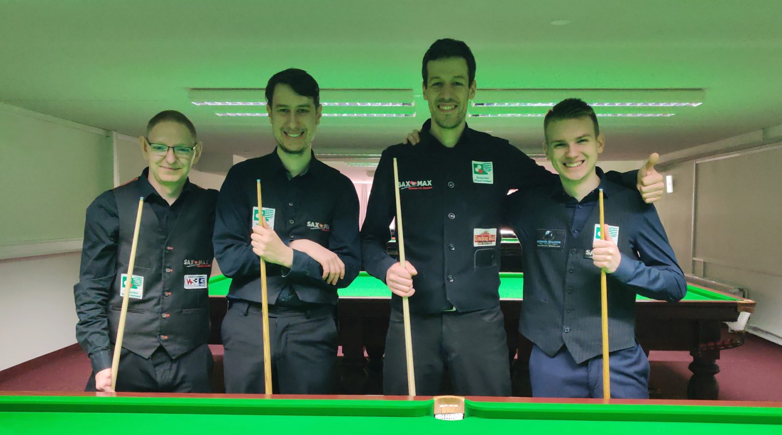 Team photo of the first team